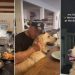 Golden Retriever Plays the ‘Long Game’ at Dinner for a Heist